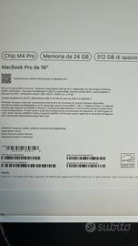 MacBook Pro da 16"
