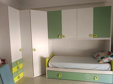 cameretta bambini 2 posti letto 