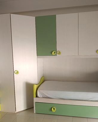 cameretta bambini 2 posti letto 