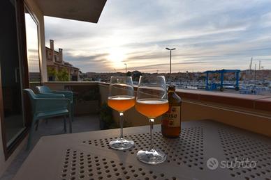 Vista mare a 100 metri dalla spiaggia a Palau