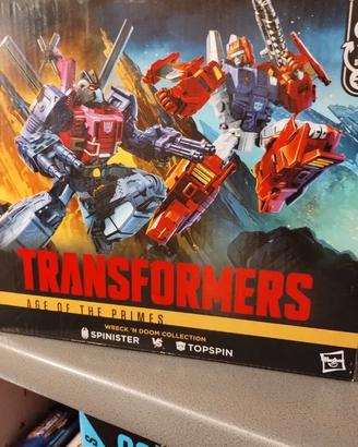 Transformers age of the primes spinister e topspin