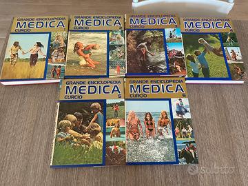 Grande Enciclopedia Medica Curcio Vintage Anni '70