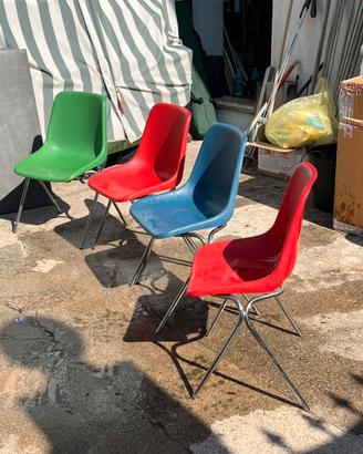 Sedia Moplen vintage