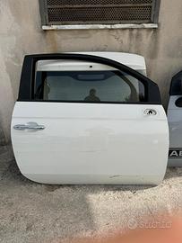 PORTA ANTERIORE DX FIAT 500 3. PORTE BIANCA 2010