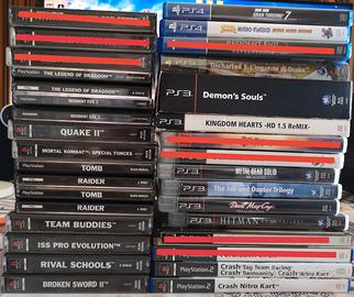 giochi playstation 1 ps1 ps2 ps3 ps4 