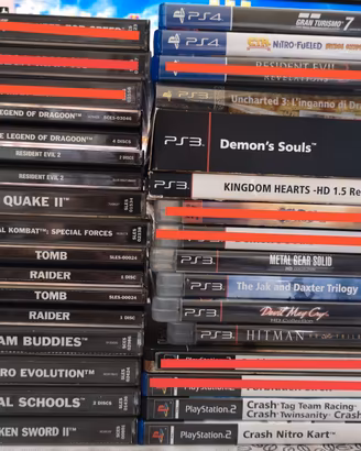 giochi playstation 1 ps1 ps2 ps3 ps4 