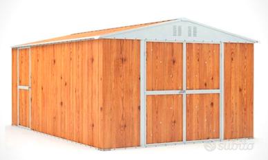 Splendida Coppia di Box Lamiera Color Legno