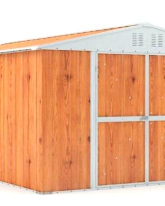 Splendida Coppia di Box Lamiera Color Legno