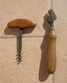 Antico Cavatappi Tire-Bouchon +Apriscatole 1880/90