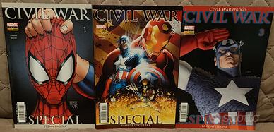 Marvel Civil War volumi speciali - NUOVI