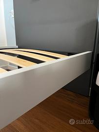 Letto singolo 90x190 cm con doghe in legno