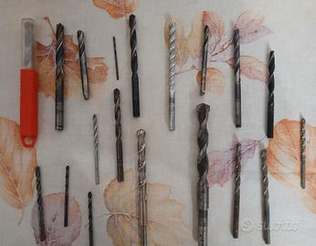 Lotto punte per trapano