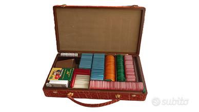 Set da poker vintage comple