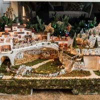 Presepe artigianale motorizzato