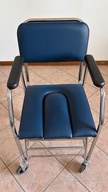 Sedia comoda wc per anziani