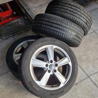 Cerchi 17 e gomme 225 55 17 per AUDI e VW