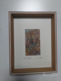 WALTER TOMASELLI " Case in Liguria" 10x5, 5