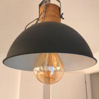 lampadario stile industriale 