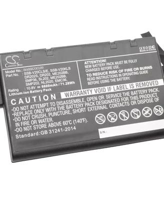 5200mah BP-LP2900 Batteria Getac S400 M230 X5000