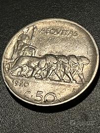 50 centesimi 1920