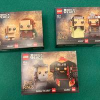 Lego brick headz signore degli anelli