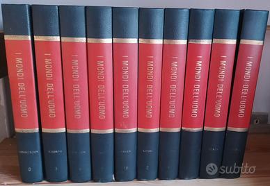 I MONDI DELL'UOMO, 10 volumi, enciclopedia Mondado