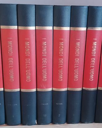 I MONDI DELL'UOMO, 10 volumi, enciclopedia Mondado