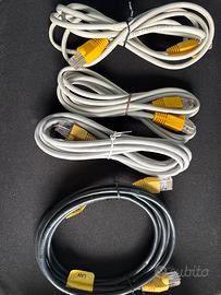 Lotto 4 cavi Ethernet Cat5e