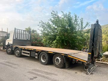 Carrellone, pedana, pianale rampe idrauliche