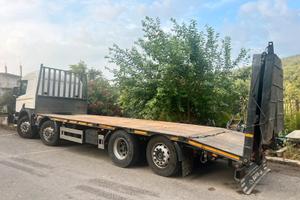 Carrellone, pedana, pianale rampe idrauliche