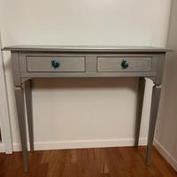 Console legno argento
