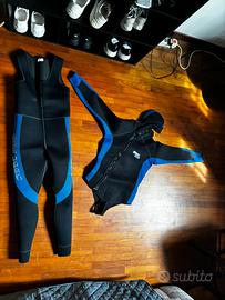 Muta da Sub Seac Sub 2 Pezzi – Salopette + Giacca