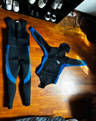 Muta da Sub Seac Sub 2 Pezzi – Salopette + Giacca