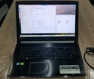 Acer Aspire 5 Pro 17" FullHD i5-8250U 8GB 256GB SS