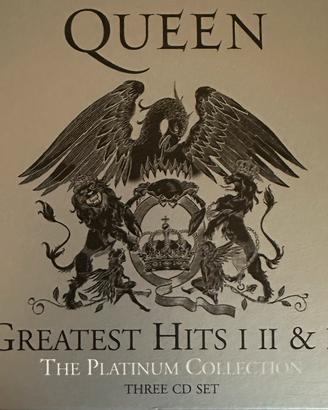 QUEEN 3 CD THREE SET PLATINUM COLLECTION