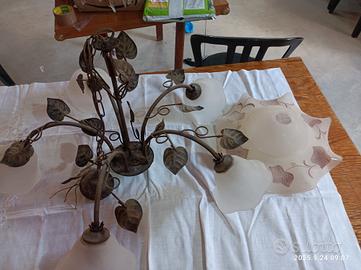 lampadario e coppa lampadario 