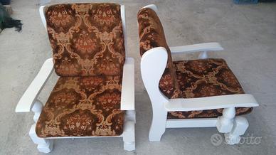 Coppia poltrone vintage