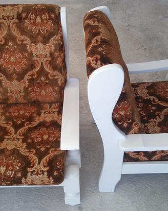 Coppia poltrone vintage
