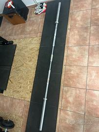 Bilanciere olimpionico anelli 81cm