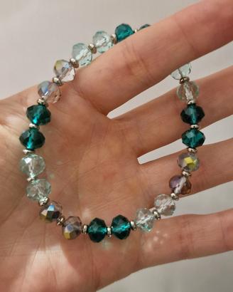 Bracciale artigianale verde