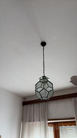 Lampadario in vetro