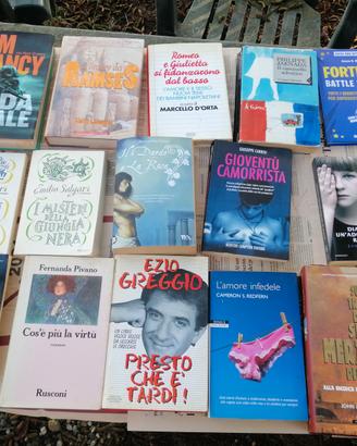 libri romanzi vari lotto 3