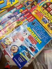 Lotto riviste Focus Junior (anni2022 e 2024)