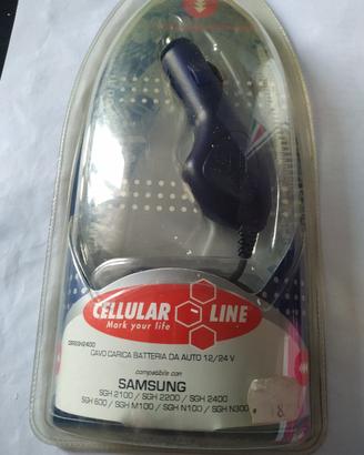 Caricabatterie auto Samsung Cellularline 