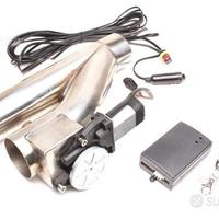 Valvola elettronica bypass per scarico telecomando