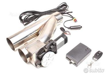 Valvola elettronica bypass per scarico telecomando