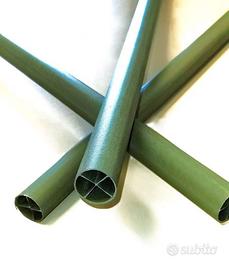 Palo tutore piante pvc plastica c/Rinforzo H 2 mt
