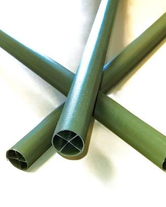 Palo tutore piante pvc plastica c/Rinforzo H 2 mt