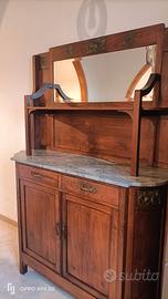 Credenza antica in legno massello 