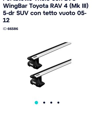 Barre tetto thule RAV4 05-12